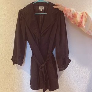 Julie rain trench coat